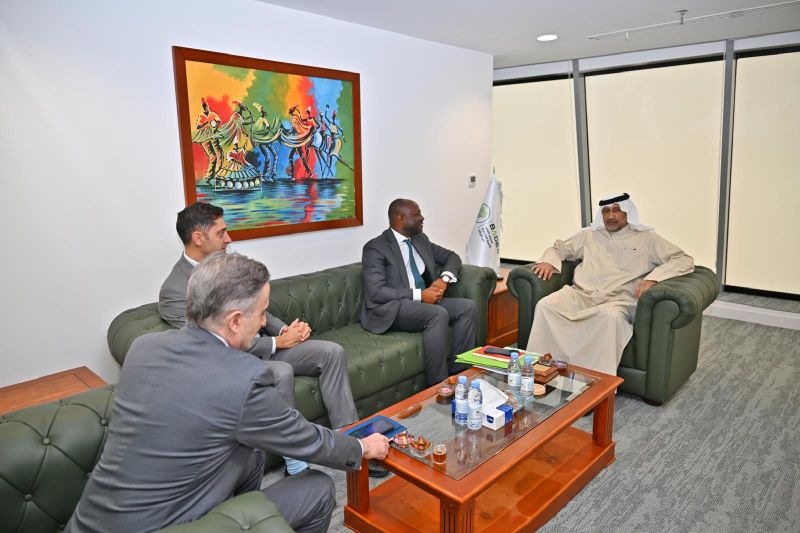 Strategic Meeting in Riyadh: CEO Ansoumane CAMARA Meets with BADEA President